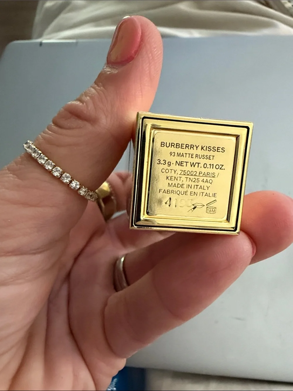 Burberry Matte Russet (93) Lipstick - maroon/Red
